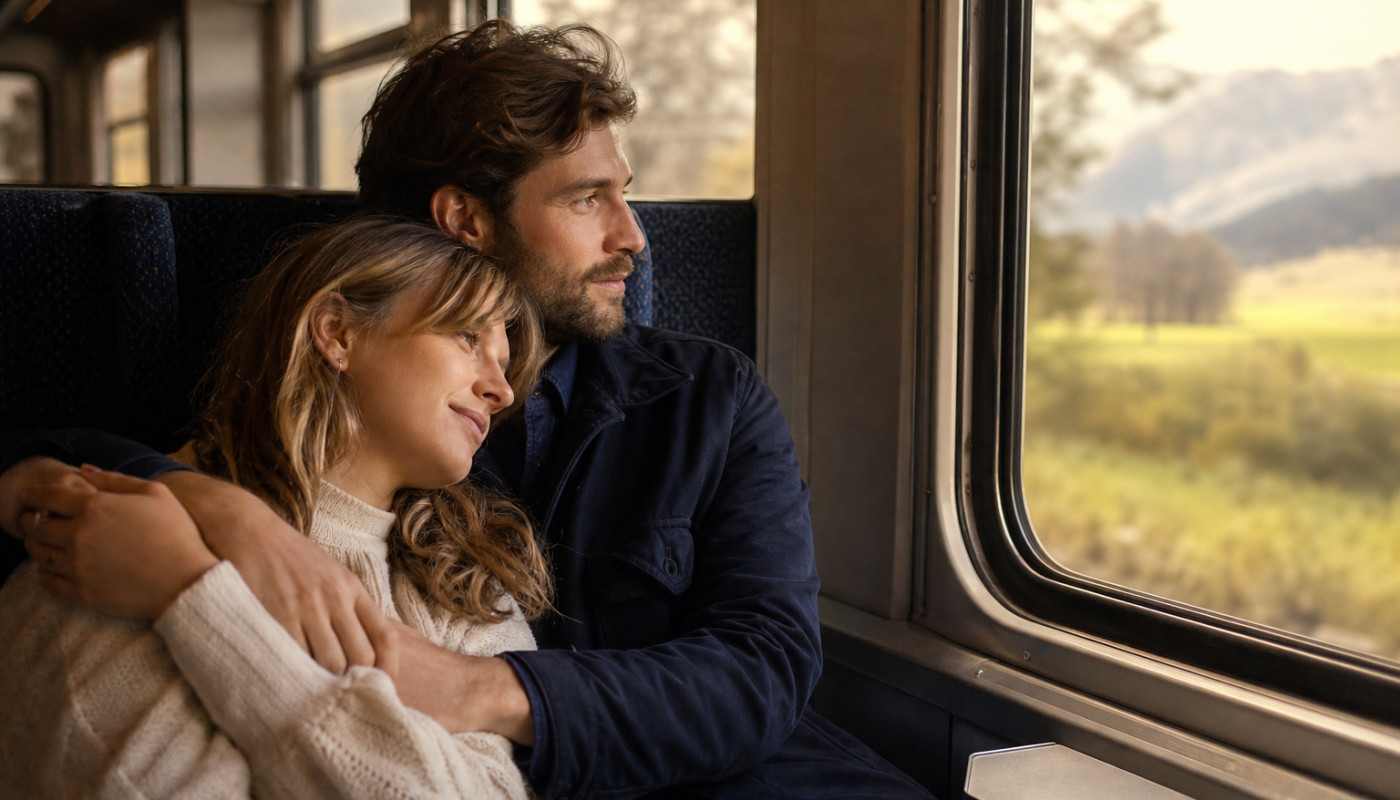Viajar en tren, romance sobre rieles